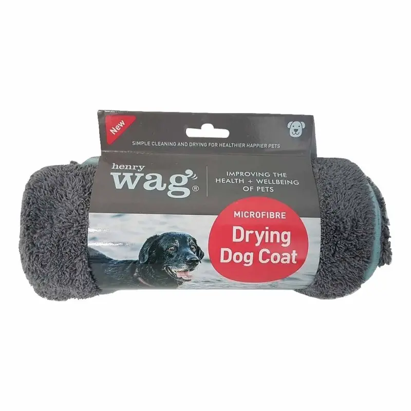 Henry Wag Microbfibre Drying Coat 1