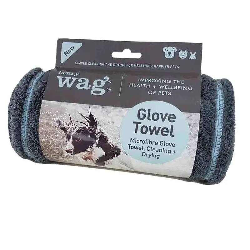 Henry Wag Microfibre Drying Glove 1