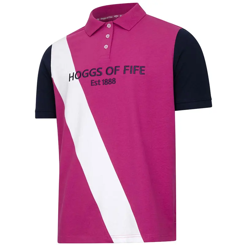Hoggs Of Fife Abbey Ladies Sash Jersey Polo Shirt 1