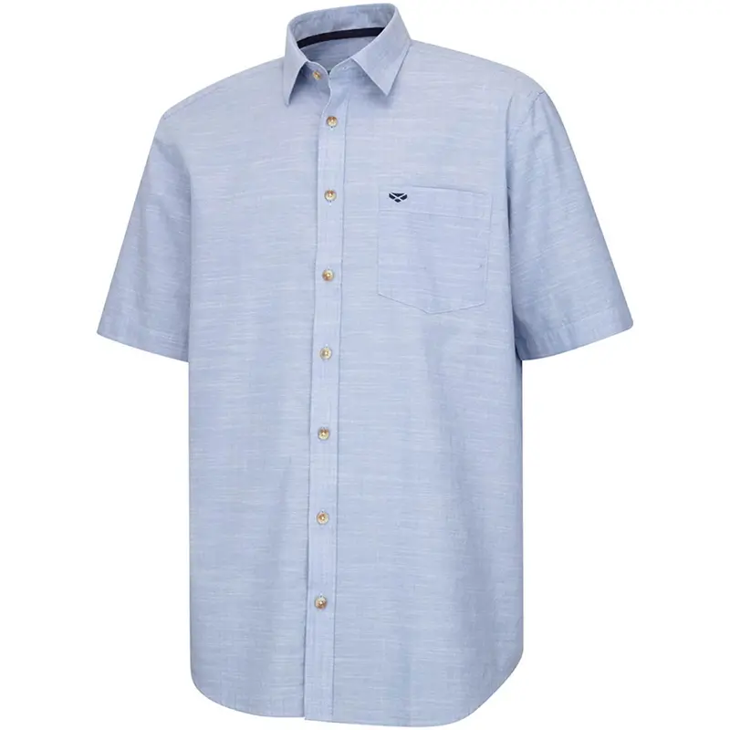 Hoggs Of Fife Aberdour Short Sleeve Plain Shirt 1
