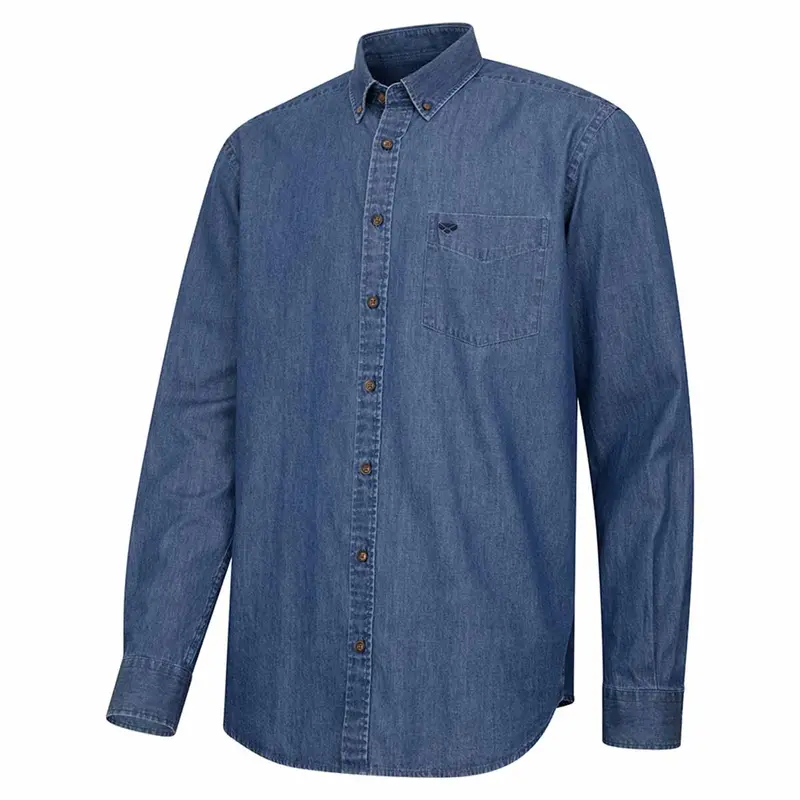 Hoggs Of Fife Archerfield Denim Shirt 1
