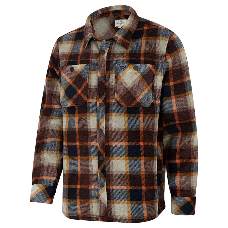 Hoggs Of Fife Brucefield Fleece Shacket 1