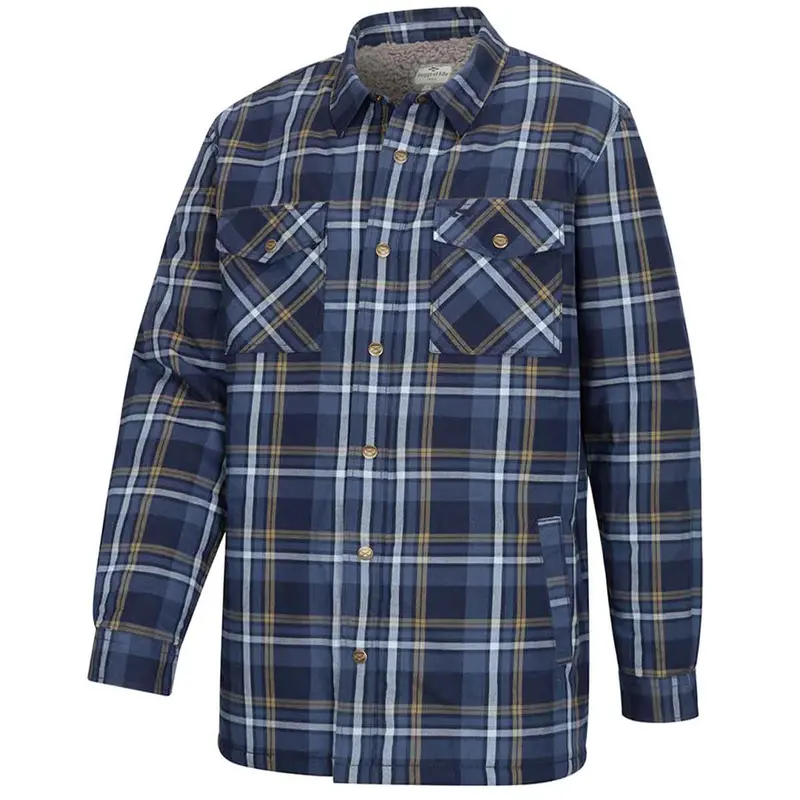 Hoggs Of Fife Brunton Sherpa Lined Shacket 1