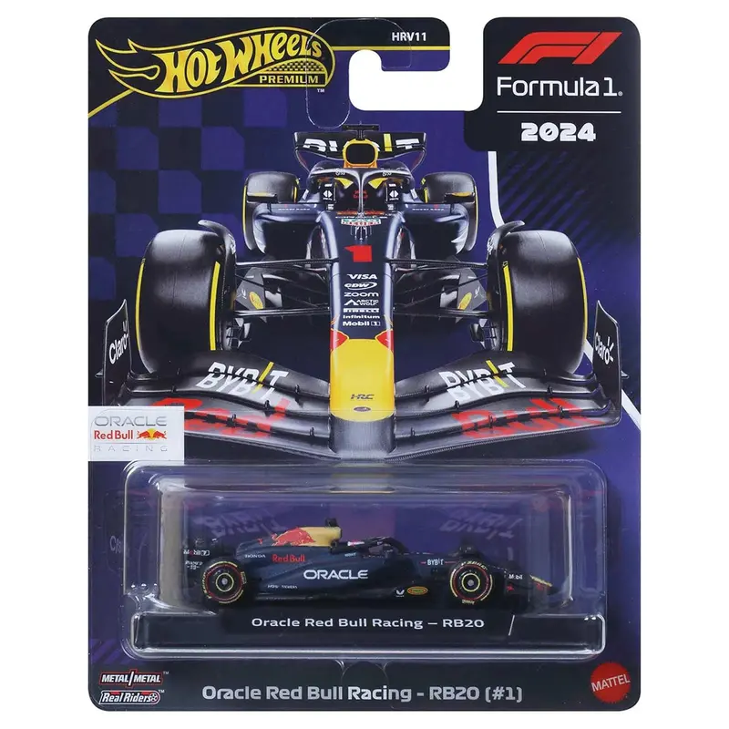 Hot Wheels Formula 1 2024: Oracle Red Bull Racing Rb20 (#1) Max Verstappen 1