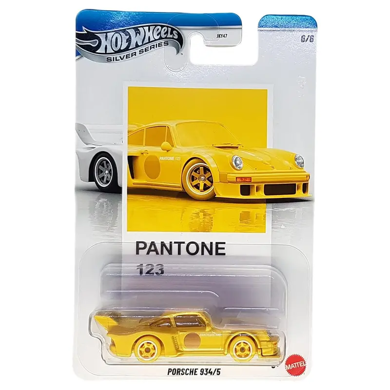 Hot Wheels Silver Series Pantone 123 Porsche 934/5 Car (6/6) 1