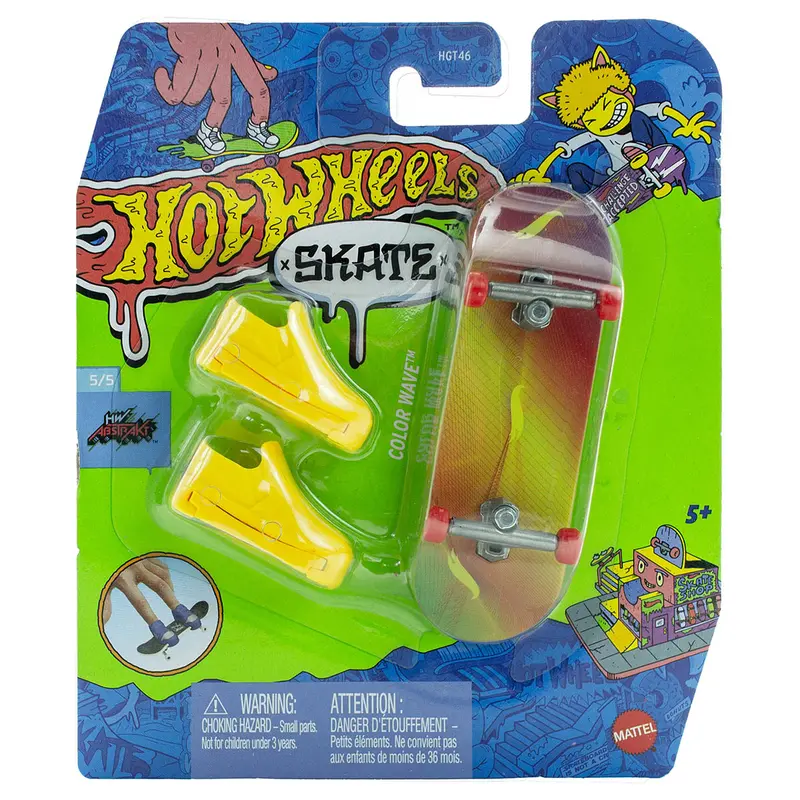 Hot Wheels Skate Colour Wave Abstrakt Fingerboard (5/5) 1