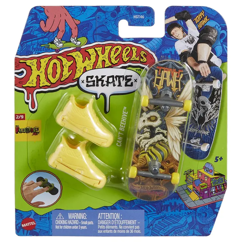 Hot Wheels Skate - Freestyle Sk8 2/9 - Can't Beehive Fingerboard 1