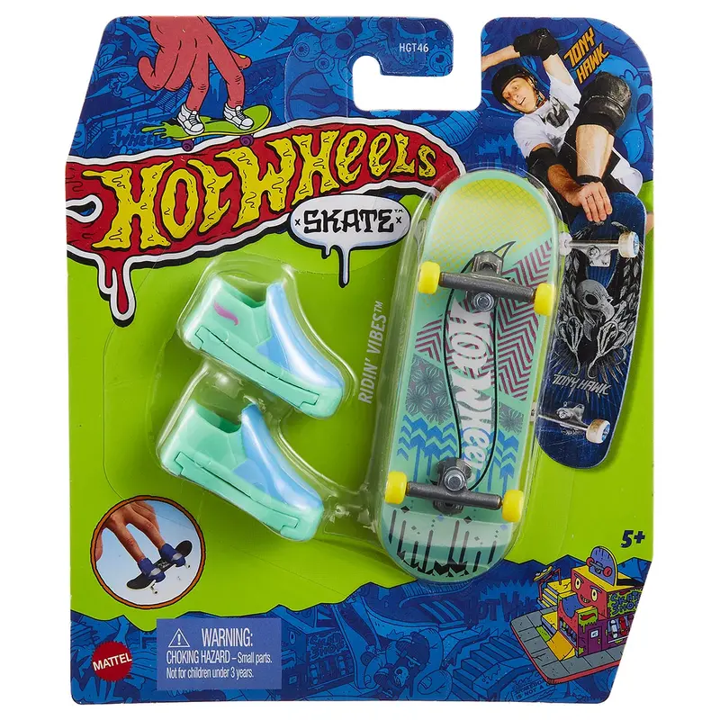 Hot Wheels Skate - Hw Absrakt 3/5 - Ridin' Vibes Fingerboard 1