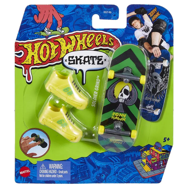 Hot Wheels Skate - Tony Hawk Originals 4/8 - Soldier Grind Fingerboard 1