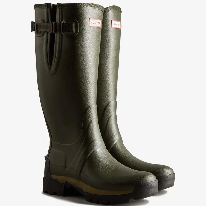Hunter Men's Balmoral Adjustable 3Mm Neoprene Wellington Boots 1