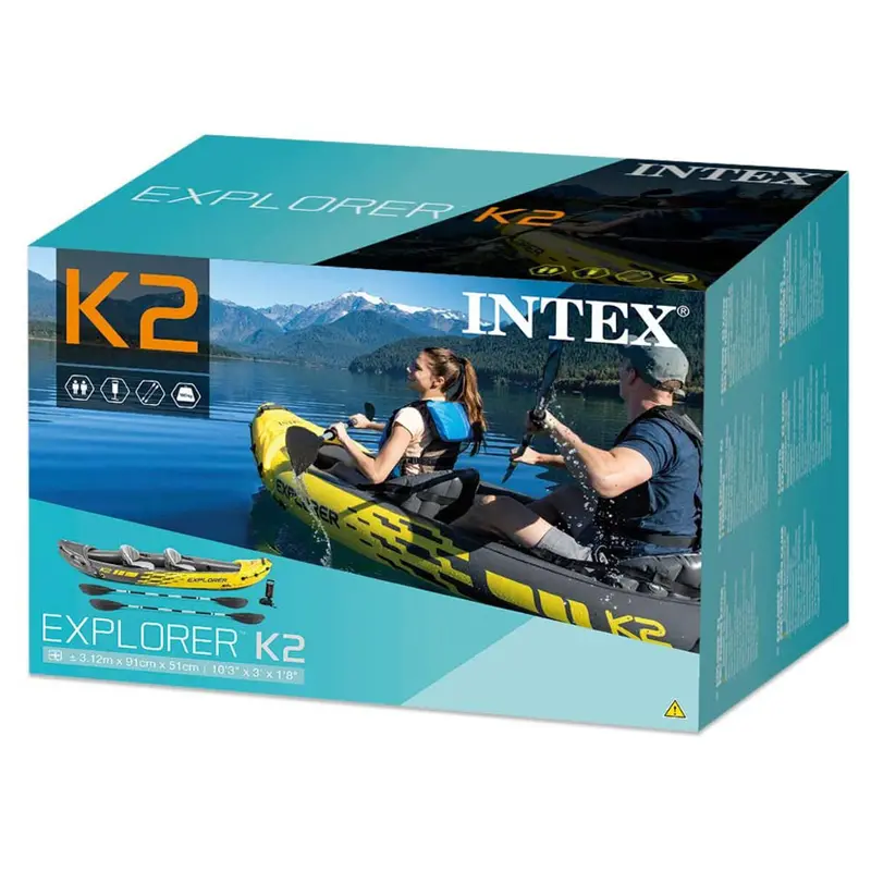 Intex Inflatable Explorer K2 Kayak 1
