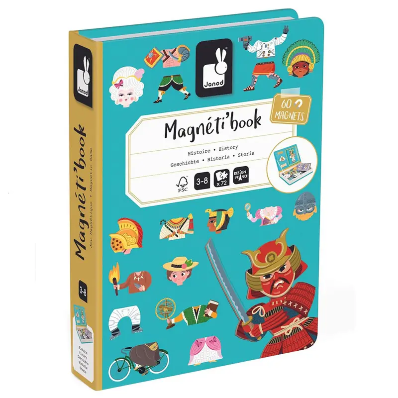 Janod Magneti'book History Set 1