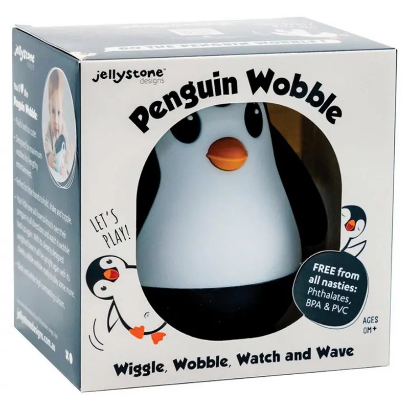Jellystone Designs Penguin Wobble Figure 1