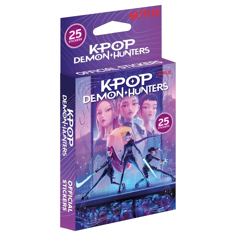 K-Pop Demon Hunters Official Stickers 5 Packs 1