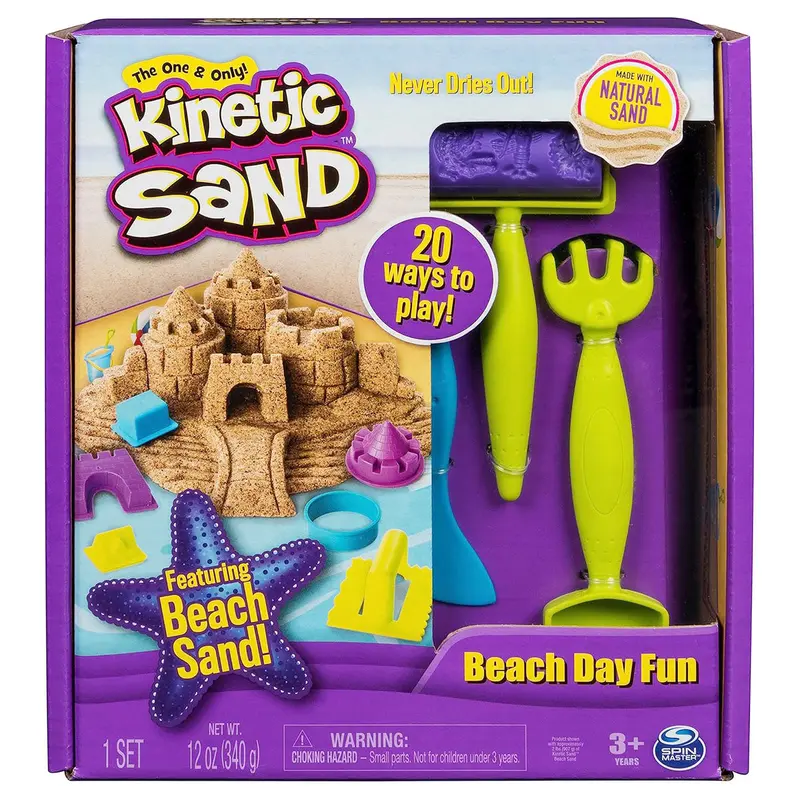 Kinetic Sand Beach Day Fun Set 1