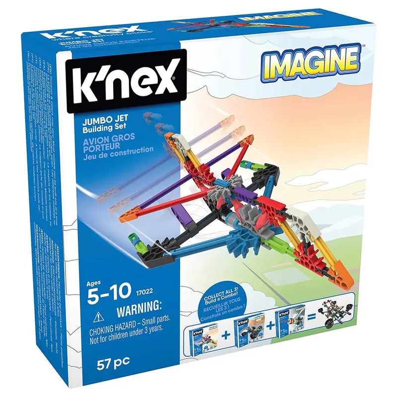 K'nex Jumbo Jet Building Set 1