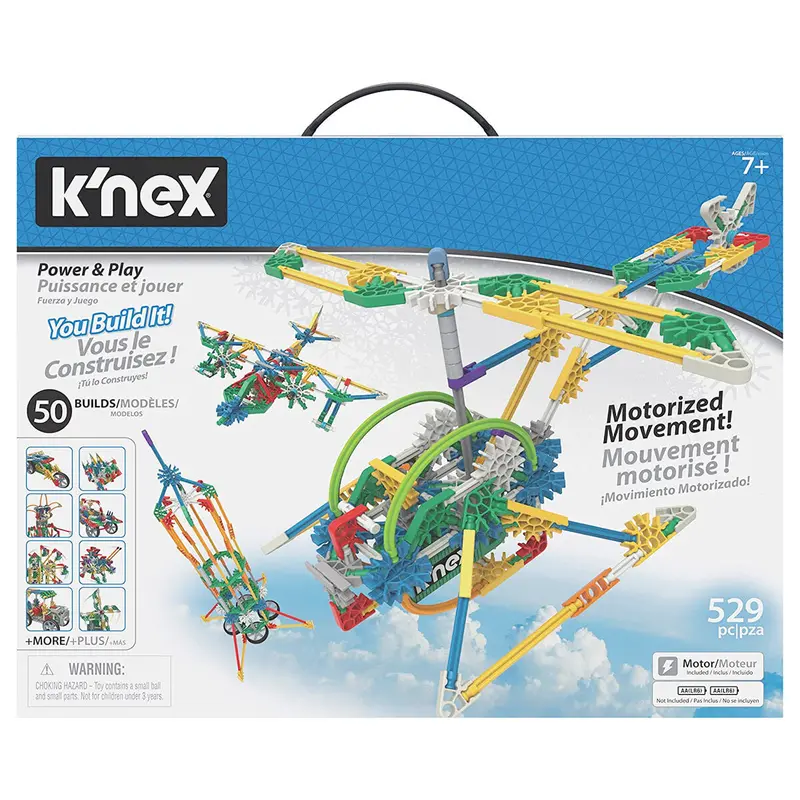 K'nex Power & Play 50 Model Motorised Building Set 1