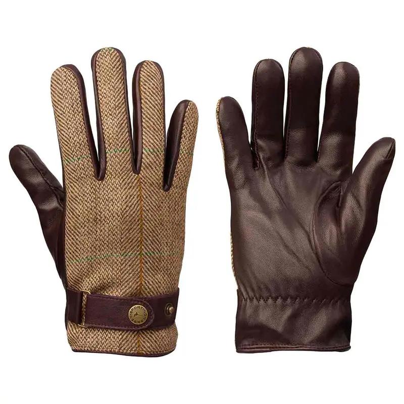Laksen Skye Men's Tweed & Lambskin Gloves 1