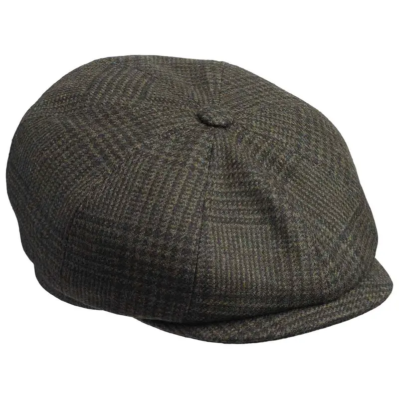 Laksen Willow Tweed Bakersboy Cap 1