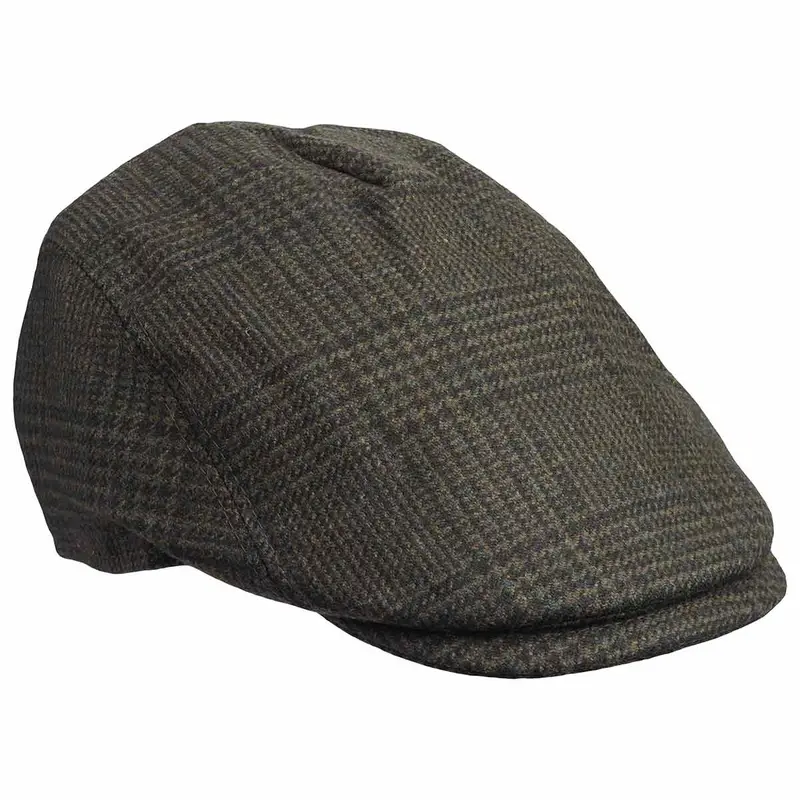 Laksen Willow Tweed Drivers Flat Cap 1