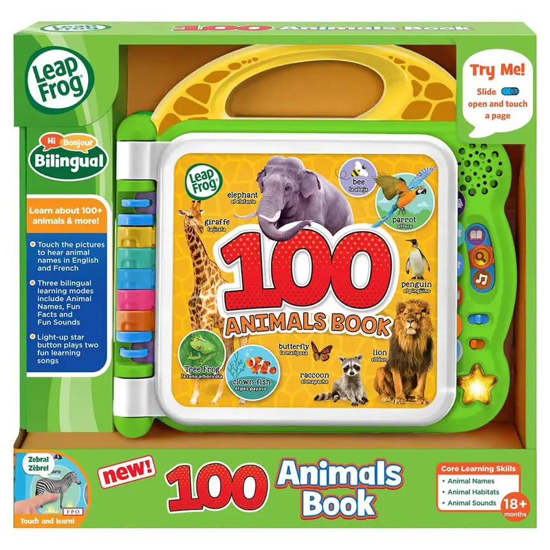 Leapfrog 100 Animals Book 1