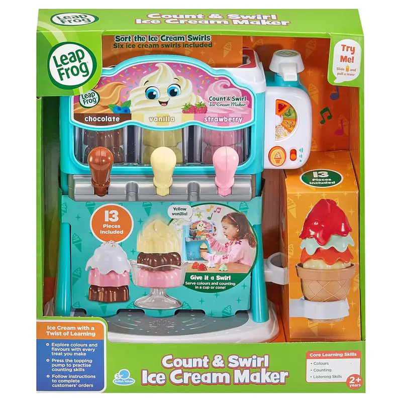 Leapfrog Count & Swirl Ice Cream Maker Playset 1