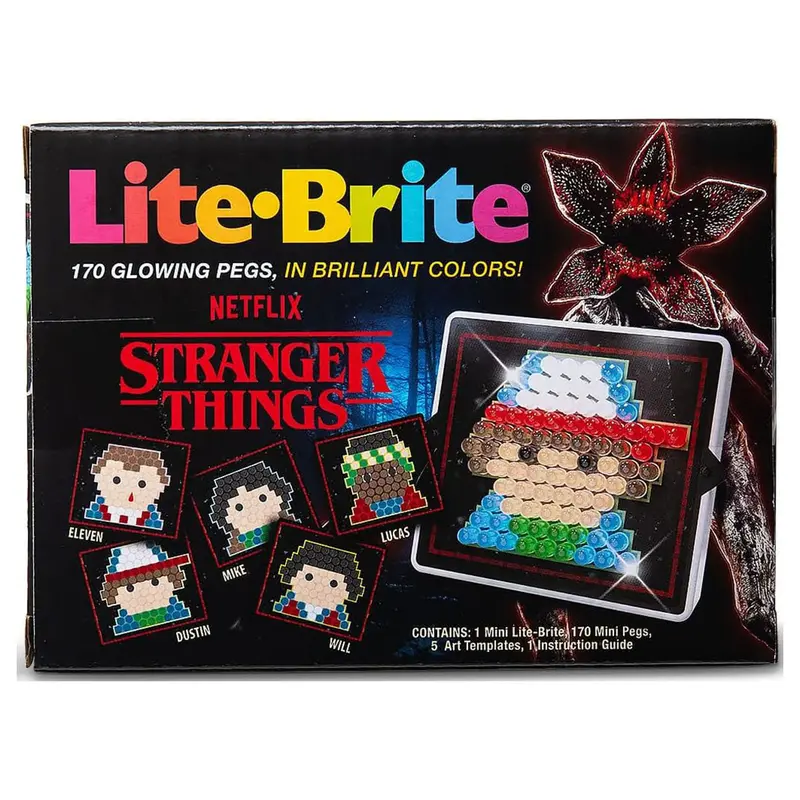 Lite-Brite Stranger Things Mini Set 1