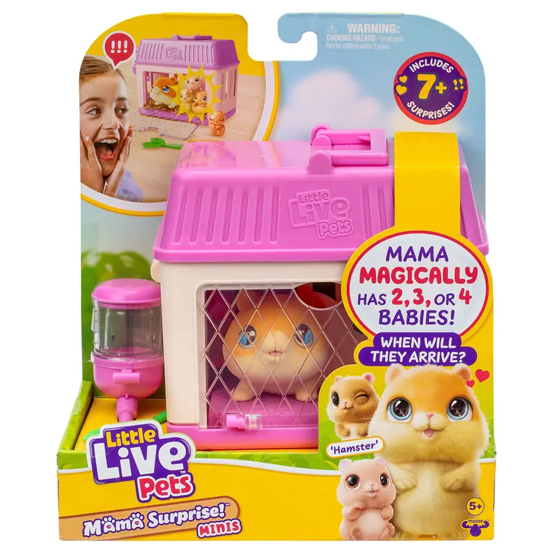 Little Live Pets Mama Surprise Minis: Hamster Playset 1