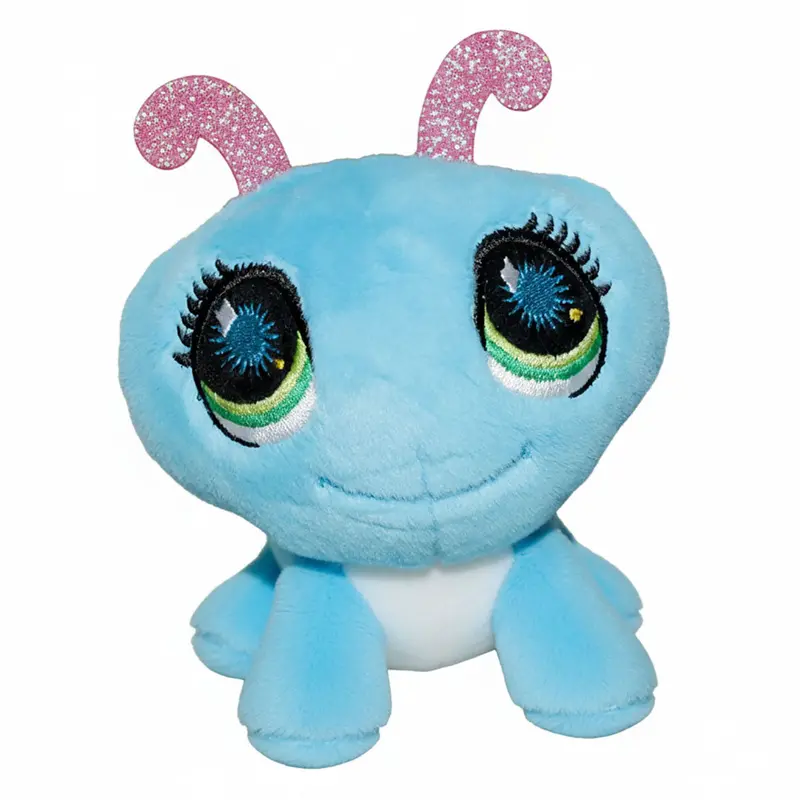 Littlest Pet Shop Blue Butterfly 6" Cuddle Plush Pet 1