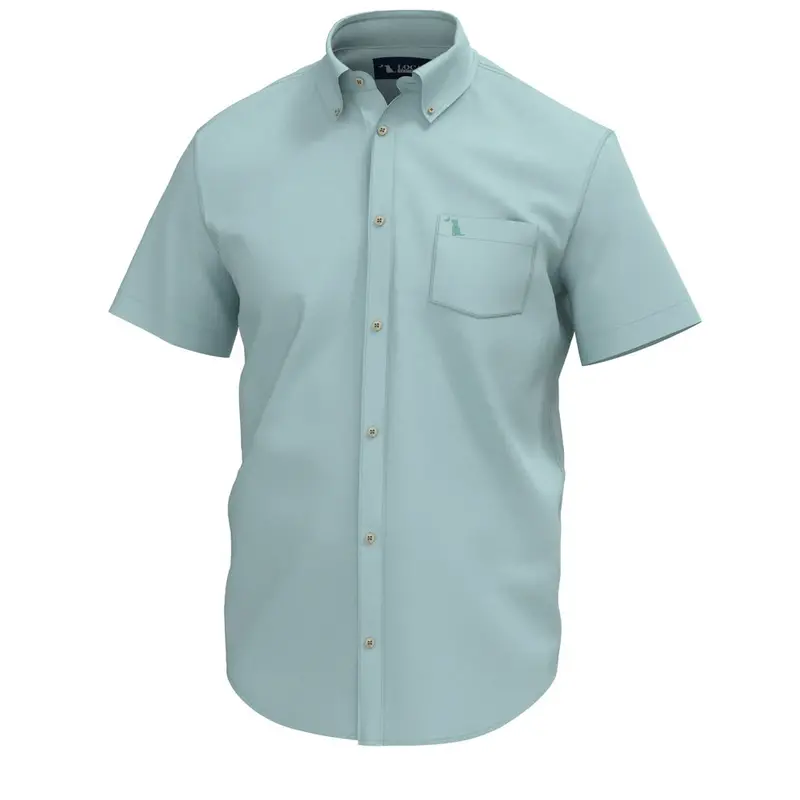 Local Boy Outfitters Low Country Button Down – Mint Fishing Shirt 1