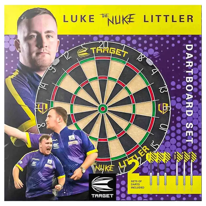 Luke 'The Nuke' Littler Dartboard Set 1