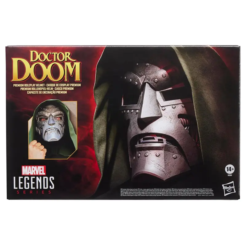 Marvel Legends Doctor Doom Premium Roleplay Helmet 1