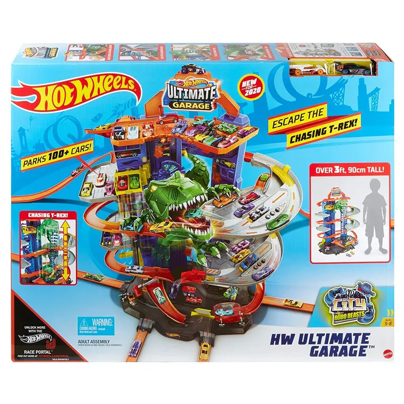 Mattel Hot Wheels Ultimate Garage Escape The Chasing T-Rex Set 1