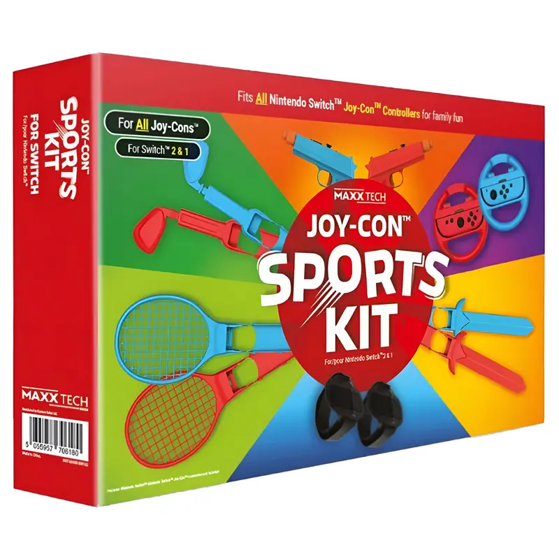 Maxx Tech Joy-Con Sports Kit For Nintendo Switch 2 & 1 1