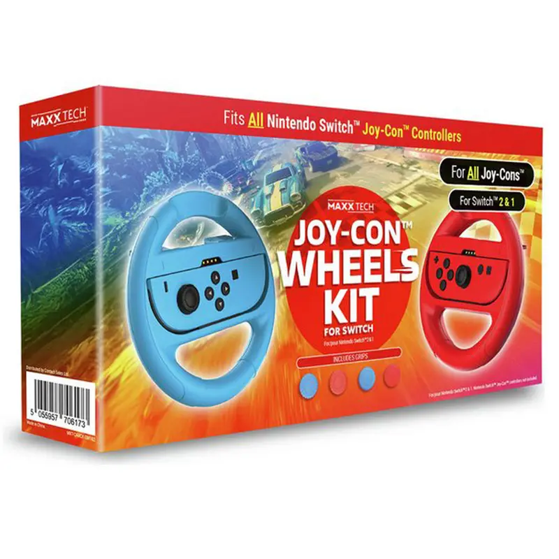 Maxx Tech Joy-Con Wheels Kit For Nintendo Switch 2 & 1 Video Game Accessory 1