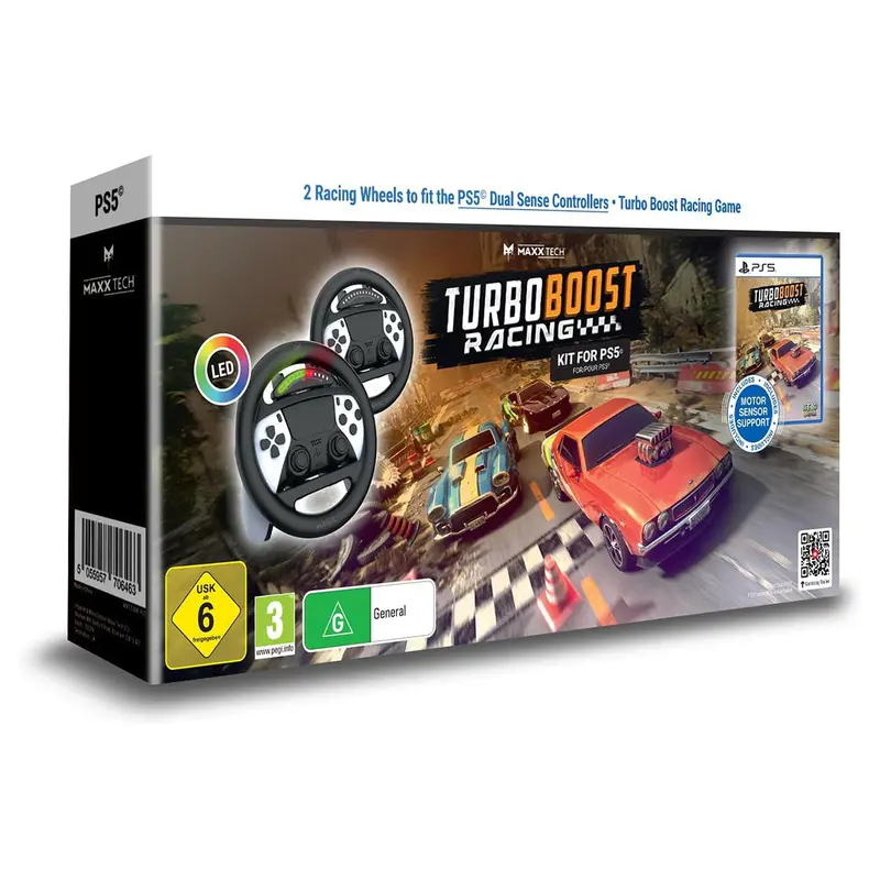 Maxx Tech Turbo Boost Racing Kit For Ps5 1