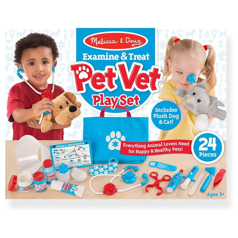 Melissa & Doug Examine & Treat Pet Vet Playset 1
