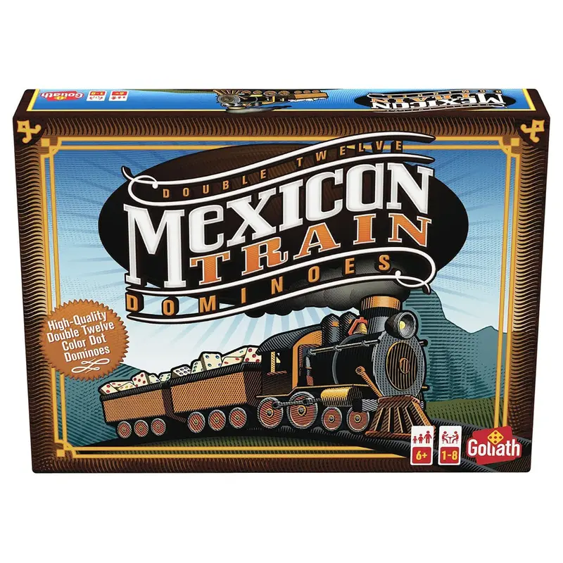 Mexican Train Dominoes Game 1