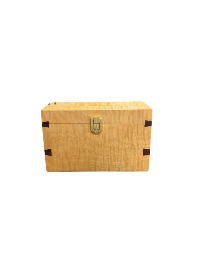 Mobile Bay Area Woodworking Maple Box 1