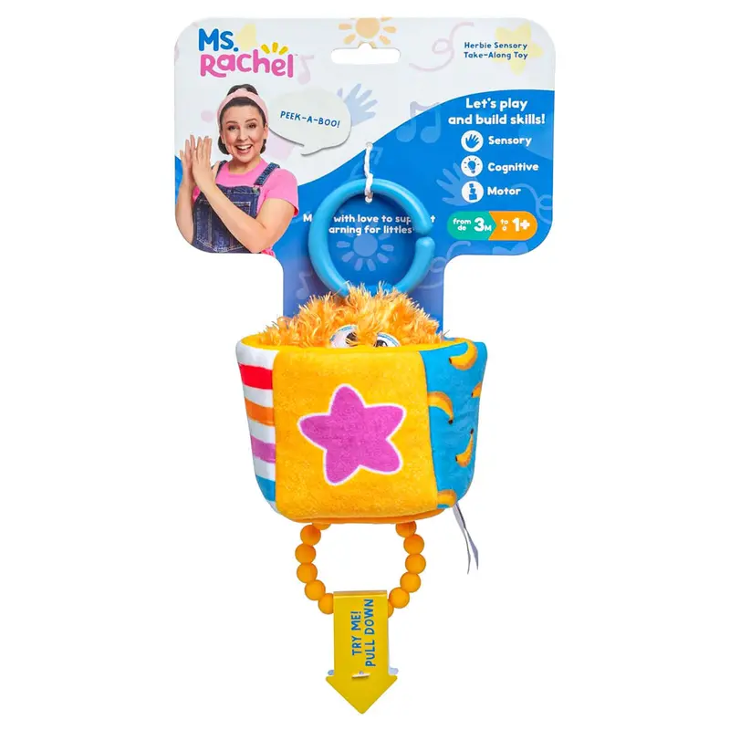 Ms. Rachel Herbie Sensory Take-Along Toy 1