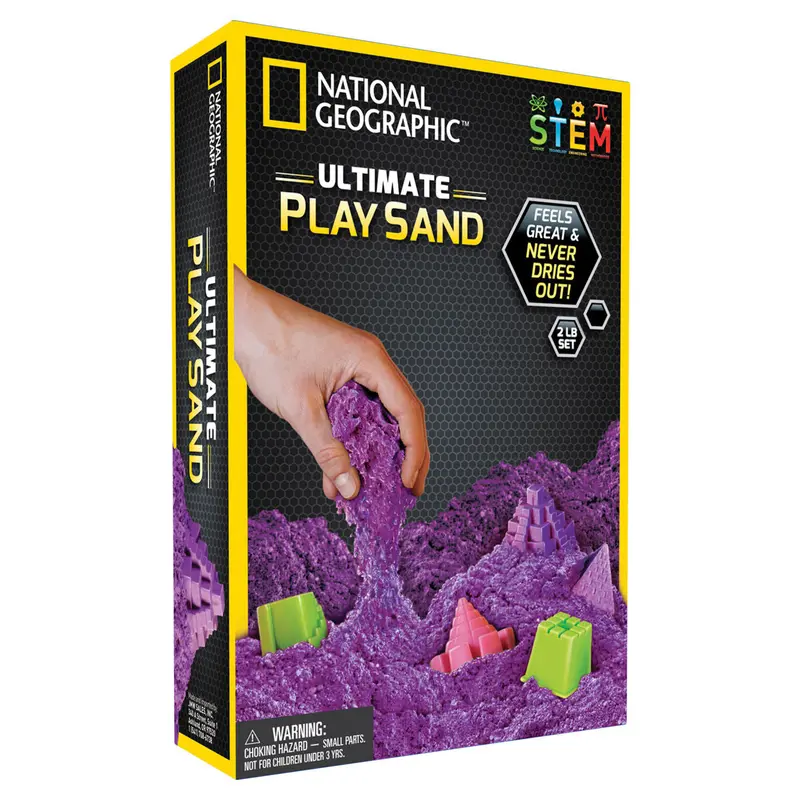 National Geographic Ultimate Play Sand Purple 1
