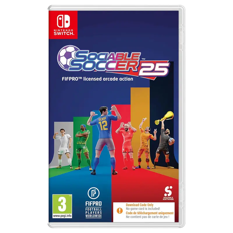 Nintendo Switch Sociable Soccer 25 Video Game 1