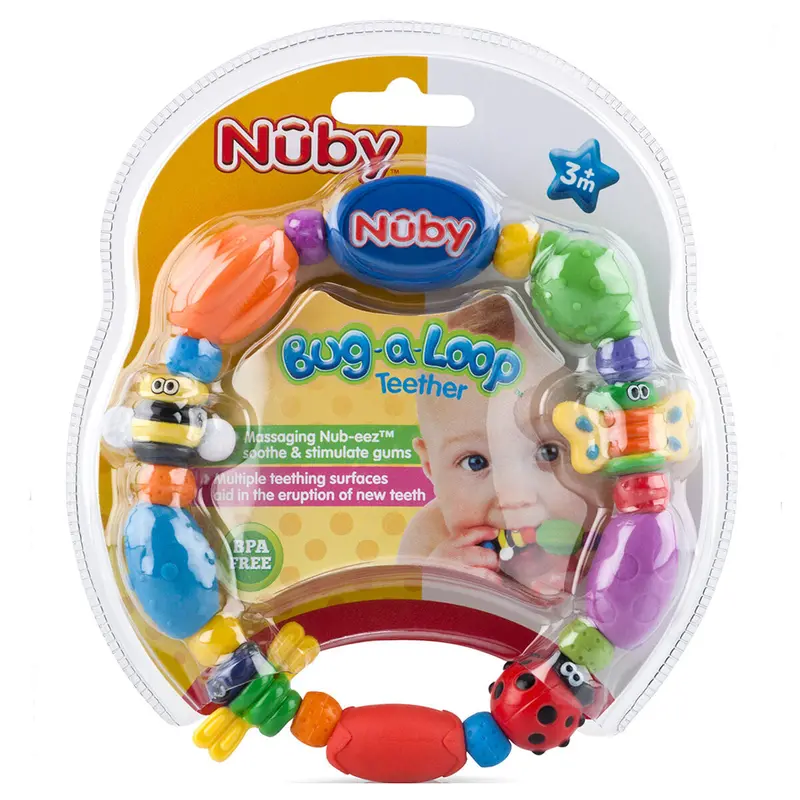 Nuby Bug-A-Loop Teether 1