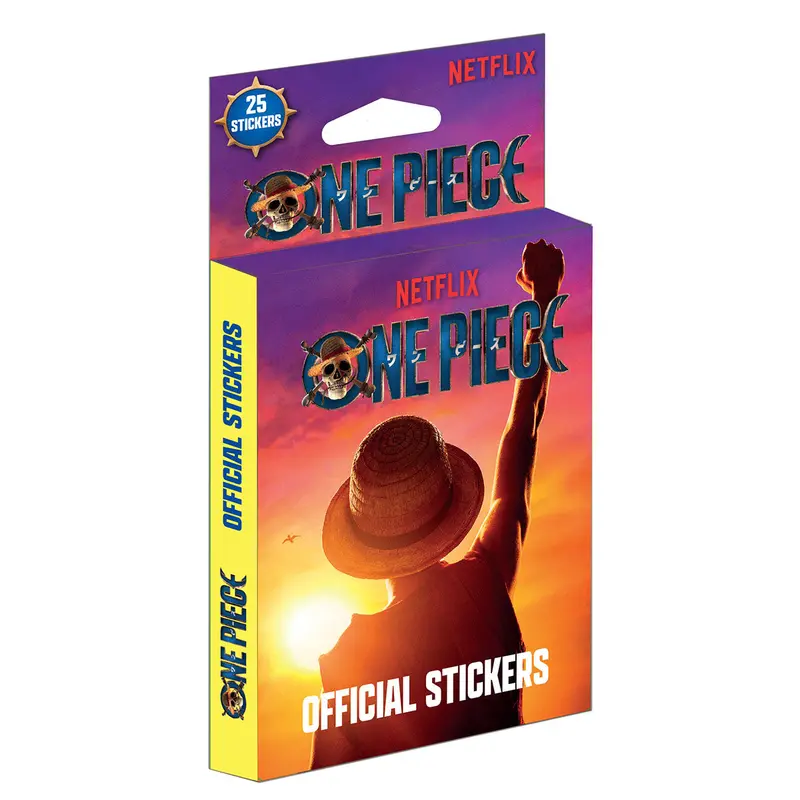 One Piece Live Action Official Stickers 5 Packs 1
