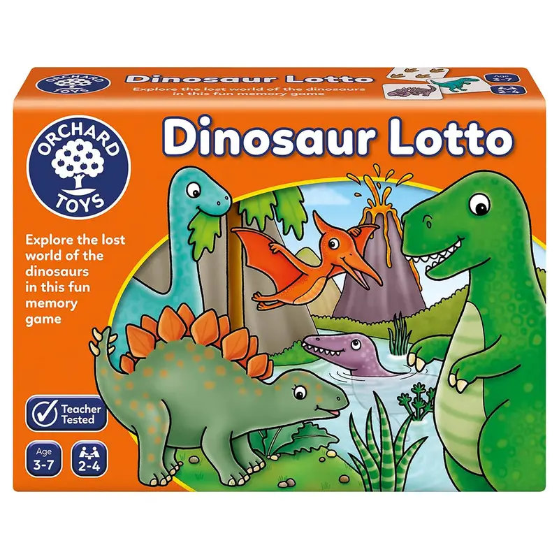 Orchard Toys Dinosaur Lotto Game 1