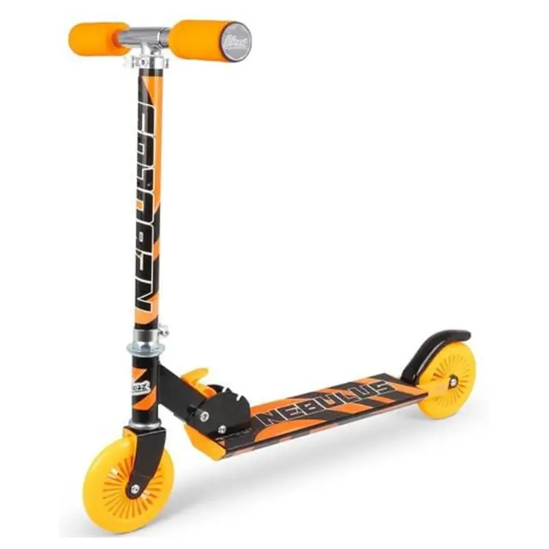 Ozbozz Nebulus In-Line Scooter Neon Orange 1