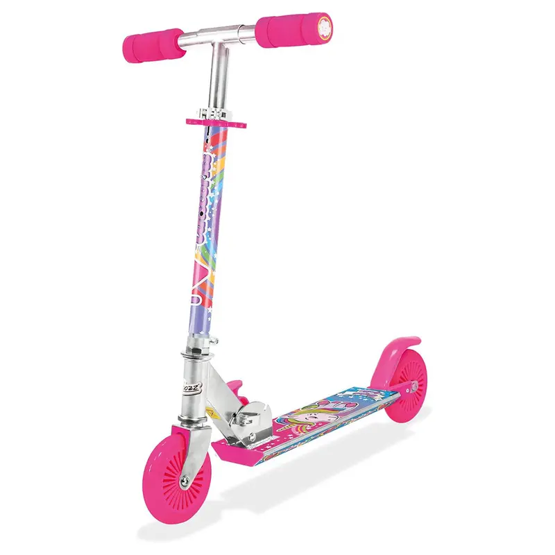 Ozbozz Unicorn Magical Sparkles In-Line Scooter 1
