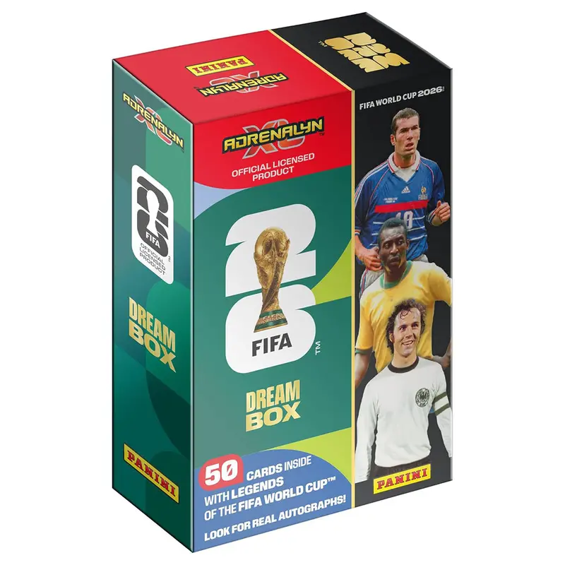 Panini Fifa World Cup 2026 Adrenalyn Xl Trading Cards Dream Box 1