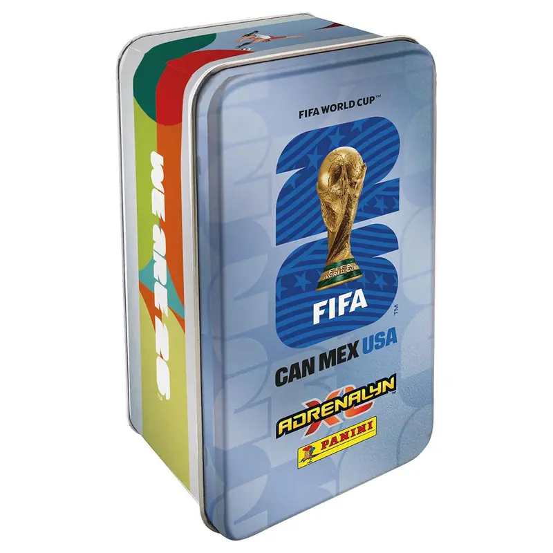 Panini Fifa World Cup 2026 Adrenalyn Xl Trading Cards Mega Tin Blue 1