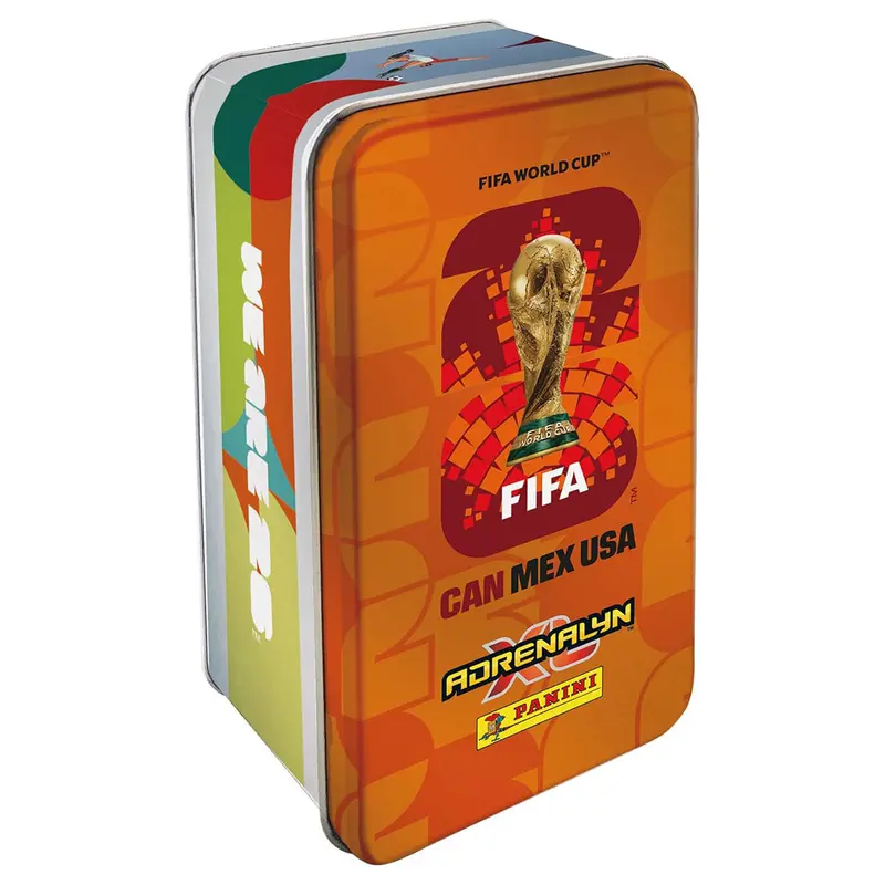 Panini Fifa World Cup 2026 Adrenalyn Xl Trading Cards Mega Tin Orange 1
